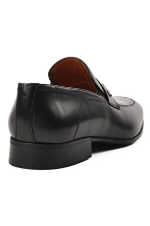 120425 Siyah Neolit Taban Erkek Ayakkabı