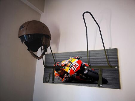 Motosiklet Kask Askısı, Motor Kask Askısı, Kask Askılığı 2024 Honda x2 v3