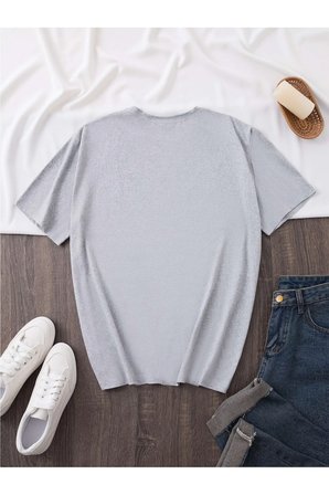 Unisex Red Mon Cheri Baskılı Tasarım Tshirt