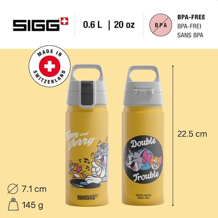 Sigg 6190.90 WMB One 0,6L Çocuk Matara, Tom&amp;Jerry