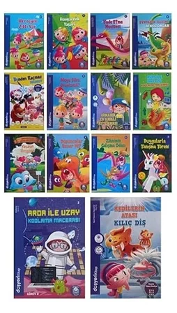 Anasınıfı Ve 1.sınıflar İçin Masal,öykü,hikaye Ve Etkinlik Kitapları 14 Kitap