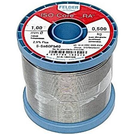 Felder 1.00 mm 500 gr Lehim Teli - Felder