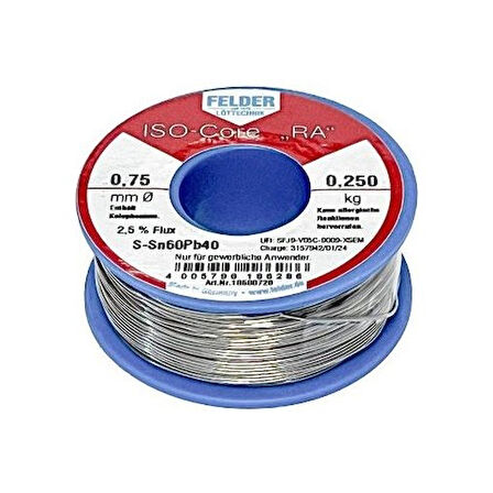 Felder 0.75 mm 250 gr Lehim Teli - Felder