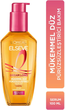 L'Oreal Paris Elseve Mükemmel Düz Pürüzsüzleştirici Serum - 100 ml