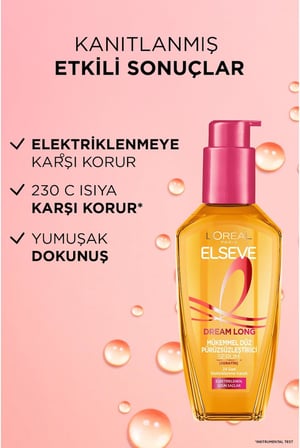 L'Oreal Paris Elseve Mükemmel Düz Pürüzsüzleştirici Serum - 100 ml