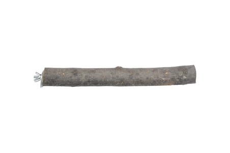 Doğal Ağaç Papağan Kuş Tüneği Tünek Boy 20 cm