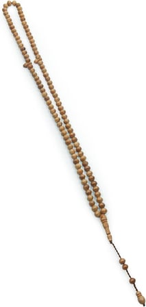 Kördiken Ağacı Sığırcık Kesim Tesbih - 99'lu - 10 MM