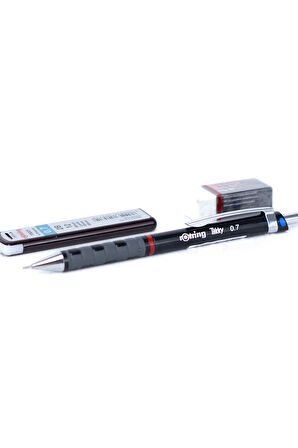 Oppland Kırtasiye Rotring Tikky 2B Uçlu Kalem Orijinal Silgi Hediyeli 0.7 mm Ergonomik Dayanıklı Set