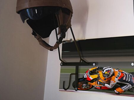 Motosiklet Kask Askısı, Motor Kask Askısı, Kask Askılığı 2024 Honda x2 v2