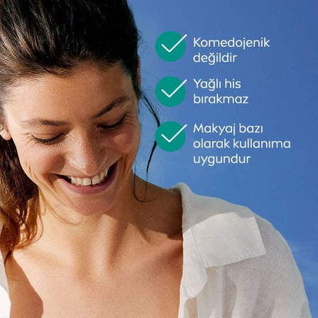 SPF50 Derma Skin Clear Sivilce Karşıtı Gündüz Yüz Kremi 40 ml,Matlaştırıcı,Makyaj Bazı,Karnitin,Gliserin,Niasinamid,Hafif Formül