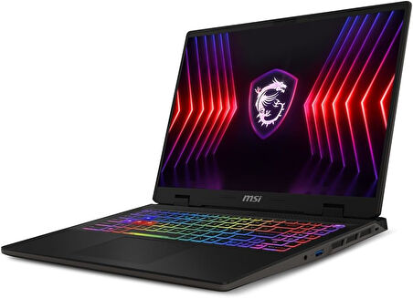 Msı Nb Sword 16 Hx Intel Core I7-14650HX 64GB Ddr5 4tb SSD 8GB/RTX4070 115W WINDOWS11HOME 16" 144Hz Fhd+ Taşınabilir Bilgisayar B14VGKG-473XTRW36+WEBLEGELSINÇANTA