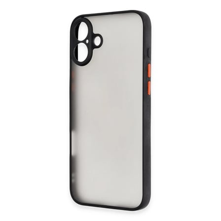 Apple iPhone 16 Plus Kılıf Montreal Silikon Kapak - Siyah