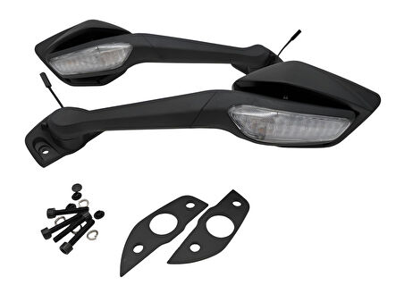 Cf Moto 450 Sr Ayna Takımı Sinyalli Sağ Sol Set, Sr 450 Ayna Seti Supermoto