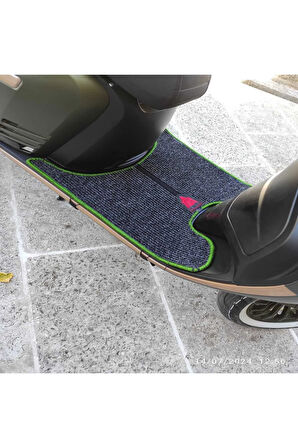 Motosiklet Aksesuar Koruyucu Paspas Gentle 50 Uyumlu Haki Yeşili Kenar Overlok