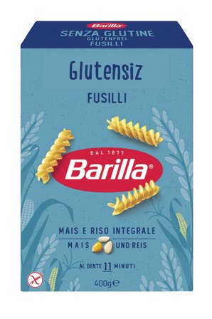 Barilla Glutensiz Burgu (FUSİLLİ) Makarna 400 gr X 3 Adet