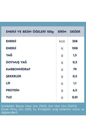 Barilla Glutensiz Burgu (FUSİLLİ) Makarna 400 gr X 3 Adet