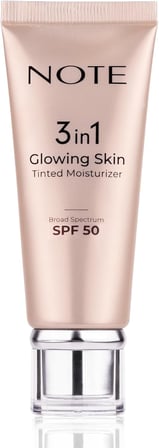 Cosmetics 3 in 1 Glowing Skin Tinted Moisturizer 50 SPF Işıltılı Aydınlatıcı Krem
