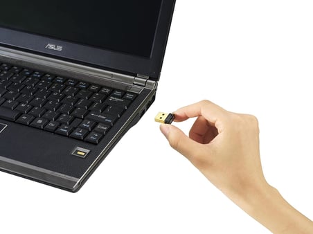 Asus Usb-N10 Nano B1 N150 Wlan Usb Çubuk (Wifi 4, Usb 2.0, Windows Mac Ve Linux Uyumlu)