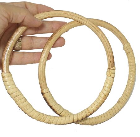 Bambu çanta sapı
