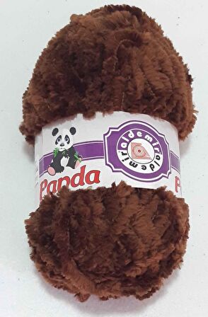 Panda ipi (koyu kahve renk)