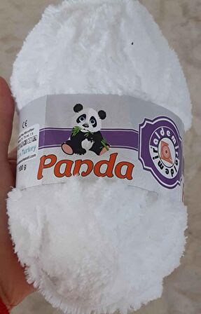 Panda ipi (beyaz renk)