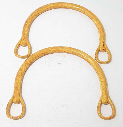 Bambu görünümlü plastik çanta sapı