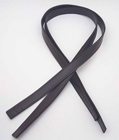 Koyu kahverengi, renk 70x2 cm çanta sapı