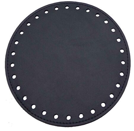 Lacivert renk 16 cm  yuvarlak taban plaka