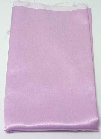 120x50 cm pamuklu saten astarlık kumaş lila