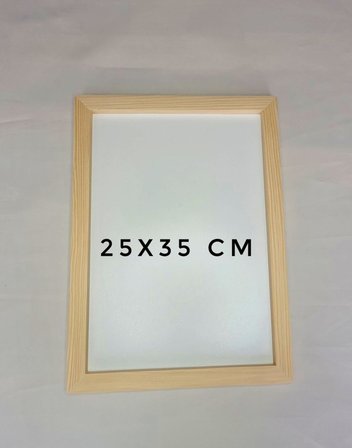 Ahşap Resim Çercevesi, Masif çerçeve,Doğal Ahsap Rengi ile Fotograf, Resim Kolajları, Duvar Galerisi Dekoru Cercevesi (25x35)