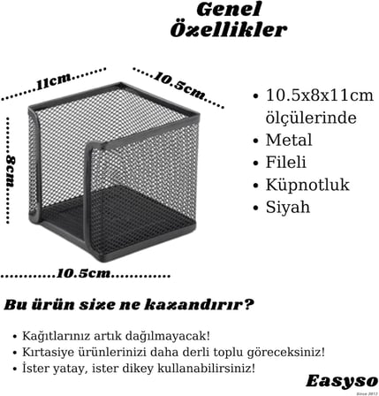 Perfore Metal Masa Üstü Seti, Çok Renkli Ataşlık + Küpnotluk + Kalemlik 3'lü, Siyah, Pembe, Kırmızı, Mavi Turkuaz, Mor, Lila, Yeşil, Turuncu