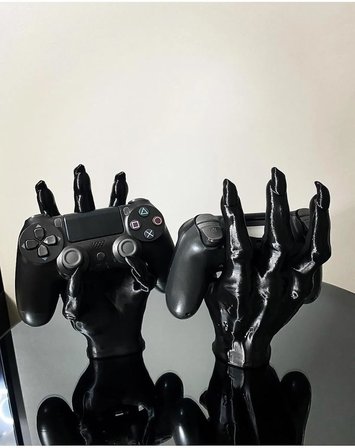 Dekoratif Kol Tutucu, Canavar El Joystick Kumanda Standı, DLC3DDESIGN Xbox için / PS4 / PS5 için ile uyumlu, DLCYN2
