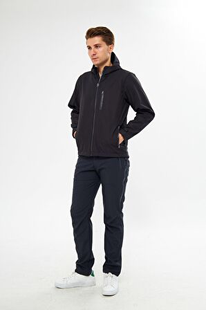 Orange Safety Gri Softshell Mont Ceket ve Pantolon Takım