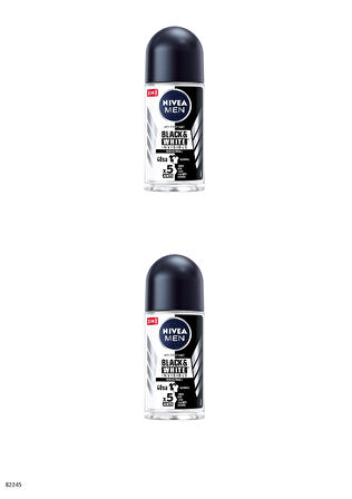 82245 NIVEA MEN BLACK & WHITE ORIGINAL ROLL-ON 2 ADET