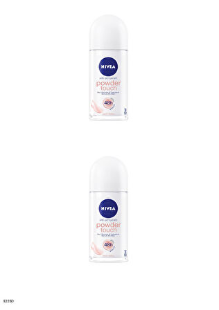 82280 NIVEA POWDER TOUCH ROLL-ON 2 ADET