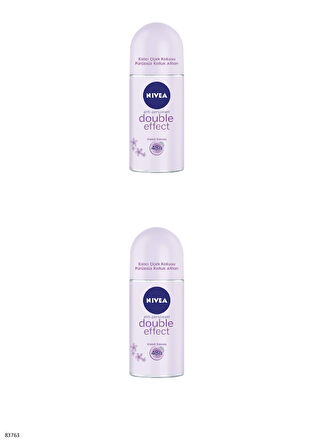 83763 NIVEA DOUBLE EFFECT ROLL-ON 2 ADET