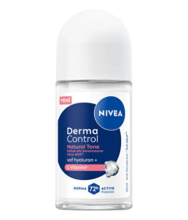 91780 NIVEA Derma Control Natural Tone Roll On 2 ADET