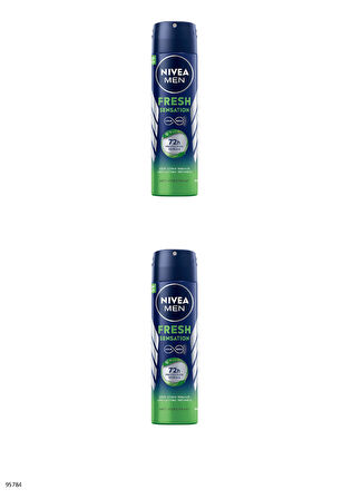 95784 NIVEA MEN Fresh Sensation Sprey 2 ADET
