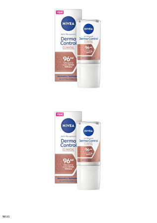 98511 NIVEA DERMA CONTROL CLINICAL ROLL-ON 2 ADET