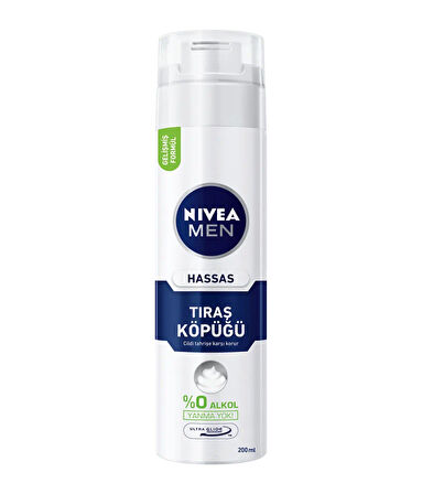 81720 NIVEA MEN HASSAS TIRAŞ KÖPÜĞÜ 2 ADET