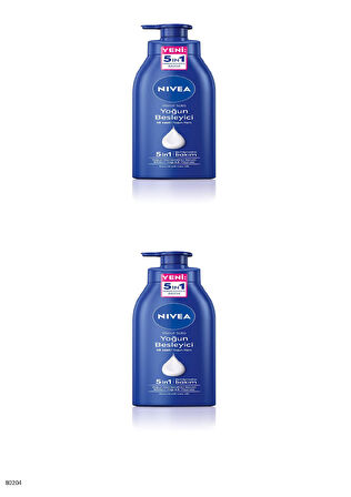 80204 NIVEA Besleyici Vücut Sütü 2 ADET