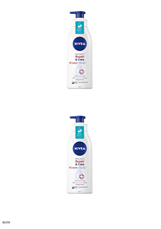 80399 NIVEA REPAIR & CARE VÜCUT LOSYONU 2 ADET