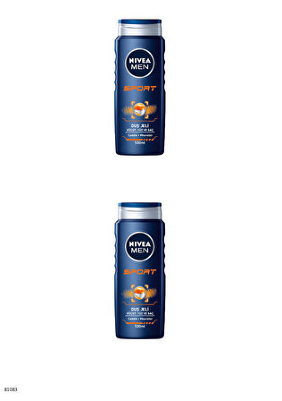 81083 NIVEA MEN SPORT DUŞ JELİ 2 ADET