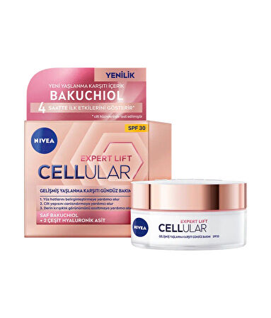 82612 NIVEA CELLULAR EXPERT LIFT YAŞLANMA KARŞITI GÜNDÜZ KREMİ 2 ADET