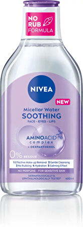 NIVEA YATIŞTIRICI MICELLAR MAKYAJ TEMİZLEME SUYU 2 ADET