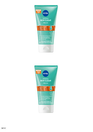 98756 NIVEA DERMA SKIN CLEAR NIGHT EXFOLIATOR GECE ARINDIRICI KREM 2 ADET