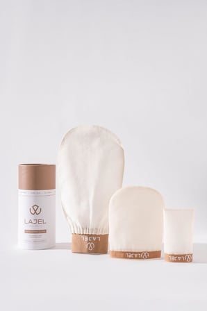 Premium 3'lü Set Duş Kesesi, Peeling Eldiveni, Yüz Kesesi%100 Floş İpek Normal,Orta,Hassas Ciltler