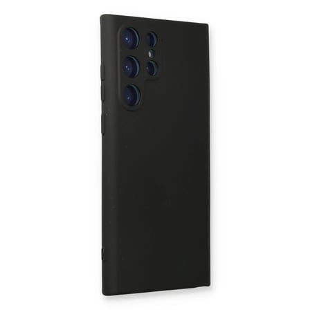 Samsung Galaxy S24 Ultra Kılıf Nano içi Kadife Silikon - Siyah