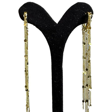 Uretti - İREM 3914 Salkım Model Sallantılı Küpe