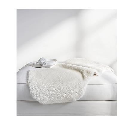 IKEA TOFTLUND yapay koyun postu , beyaz, 55x85 cm, diğer 